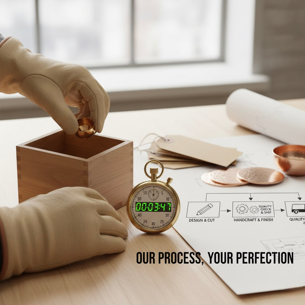 processing time copper sink