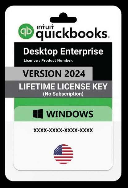 QuickBooks Desktop Enterprise 2024 5 User License – Windows