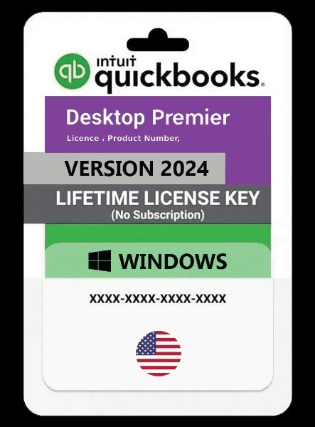 QuickBooks Desktop Premier 2024 Lifetime License – 1 User Windows
