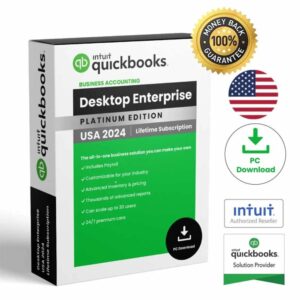 QuickBooks Desktop Enterprise 2024 – 5 Users USA Windows PC Download